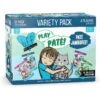 Weruva Best Feline Friend Paté Lovers, Aw Yeah! Paté Jamboree! Variety Pack Grain-Free Wet Cat Food, 2.8-oz Pouch, Case Of 12