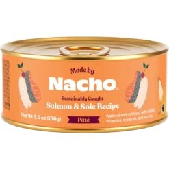 Made By Nacho Sustainably Caught Salmon & Sole Recipe Grain-Free Pate Wet Cat Food