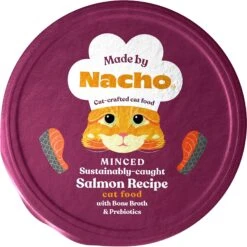 Made By Nacho Sustainably Caught Diced Tuna & Cod Recipe With Bone Broth Grain-Free Wet Cat Food & Made By Nacho Sustainably Caught Salmon Recipe Cuts In Gravy With Bone Broth Wet Cat Food -Farmina Pet Shop 605782 PT5. AC SS1800 V1660138110