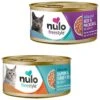 Nulo Freestyle Minced Salmon & Turkey In Gravy Grain-Free Canned Cat & Kitten Food & Nulo Freestyle Minced Beef & Mackerel In Gravy Grain-Free Canned Cat Food