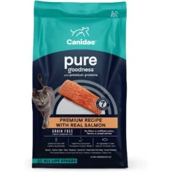 CANIDAE Grain-Free PURE Limited Ingredient Chicken Recipe Dry Cat Food & CANIDAE Grain-Free PURE Limited Ingredient Salmon Recipe Dry Cat Food -Farmina Pet Shop 632574 PT5. AC SS1800 V1663608865