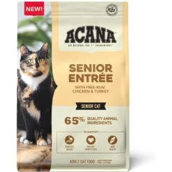 ACANA Senior Entrée Free-Run Chicken & Turkey Dry Cat Food