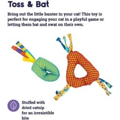 Catstages Dental Cat Chew Toy With Catnip, Color Varies -Farmina Pet Shop 64661 PT2. AC SS1800 V1636513976