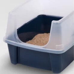 IRIS USA Open Top Litter Box With Scatter Shield -Farmina Pet Shop 65498 PT5. AC SS1800 V1680812846