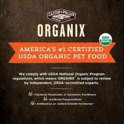 Castor & Pollux Organix Grain-Free Organic Chicken Recipe All Life Stages Canned Cat Food -Farmina Pet Shop 65686 PT2. AC SS1800 V1702938729
