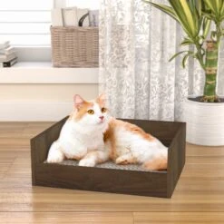 Way Basics Eco ZBoard Bed Deluxe Cat Scratcher