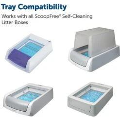 PetSafe ScoopFree Premium Crystal Litter 2-Pack & PetSafe ScoopFree Complete Reusable Litter Tray -Farmina Pet Shop 694158 PT8. AC SS1800 V1668549457