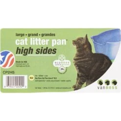 Van Ness High Sides Cat Litter Pan, Blue -Farmina Pet Shop 70442 PT8. AC SS1800 V1540302511