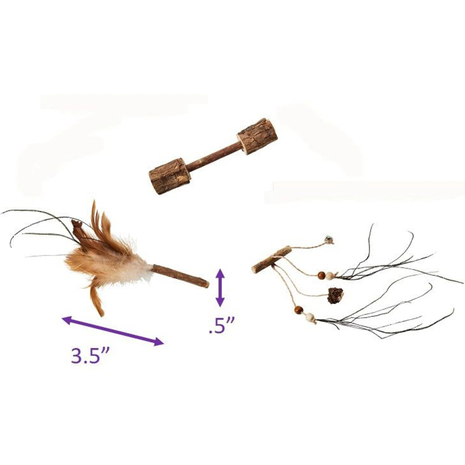 Ethical Pet Cat Chew Toy With Catnip, Assorted 7 Ethical Pet Cat Chew Toy With Catnip, Assorted - Image 7