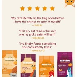 Made By Nacho Bone Broth Infused Sustainably Caught Salmon & Pumpkin Recipe Dry Cat Food 12 Made By Nacho Bone Broth Infused Sustainably Caught Salmon & Pumpkin Recipe Dry Cat Food -Farmina Pet Shop 756494 PT5. AC SS1800 V1698183399