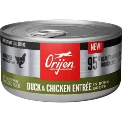 ORIJEN Duck + Chicken Entree In Bone Broth Wet Cat Food & ORIJEN Original Grain-Free Dry Cat Food 14 ORIJEN Duck + Chicken Entree In Bone Broth Wet Cat Food & ORIJEN Original Grain-Free Dry Cat Food -Farmina Pet Shop 774454 PT5. AC SS1800 V1689685535