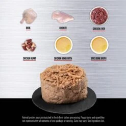 ORIJEN Duck + Chicken Entree In Bone Broth Wet Cat Food & ORIJEN Original Grain-Free Dry Cat Food 17 ORIJEN Duck + Chicken Entree In Bone Broth Wet Cat Food & ORIJEN Original Grain-Free Dry Cat Food -Farmina Pet Shop 774454 PT8. AC SS1800 V1689685521