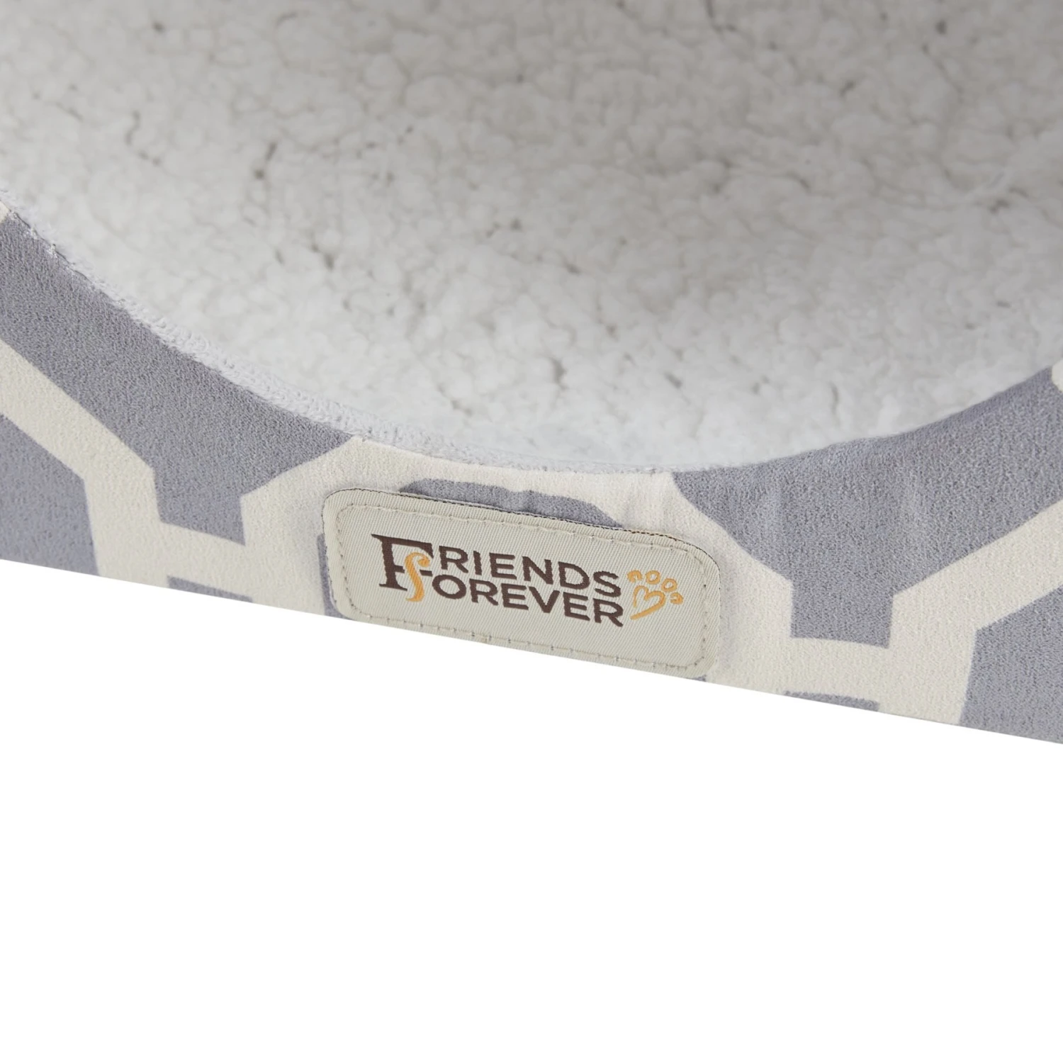 Friends Forever Taylor Collapsible Cube Cat House & Ottoman, Grey 4 Friends Forever Taylor Collapsible Cube Cat House & Ottoman, Grey - Image 4