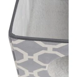 Friends Forever Taylor Collapsible Cube Cat House & Ottoman, Grey 14 Friends Forever Taylor Collapsible Cube Cat House & Ottoman, Grey -Farmina Pet Shop 851550 PT5. AC SS1800 V1683837062