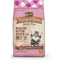 Merrick Purrfect Bistro Grain-Free Healthy Kitten Recipe Dry Cat Food