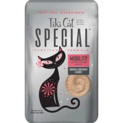 Tiki Cat Special Mousse Mobility Grain-Free Wet Cat Food, 2.4-oz Pouch, Case Of 12