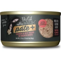 Tiki Cat After Dark Pate+ Chicken & Beef Grain-Free Wet Cat Food