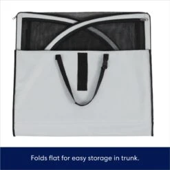 Frisco Travel Safety Dog & Cat Carrier & Pet Fit For Life Collapsible Portable Litter Box With Collapsible Bowl -Farmina Pet Shop 947670 PT3. AC SS1800 V1693925028