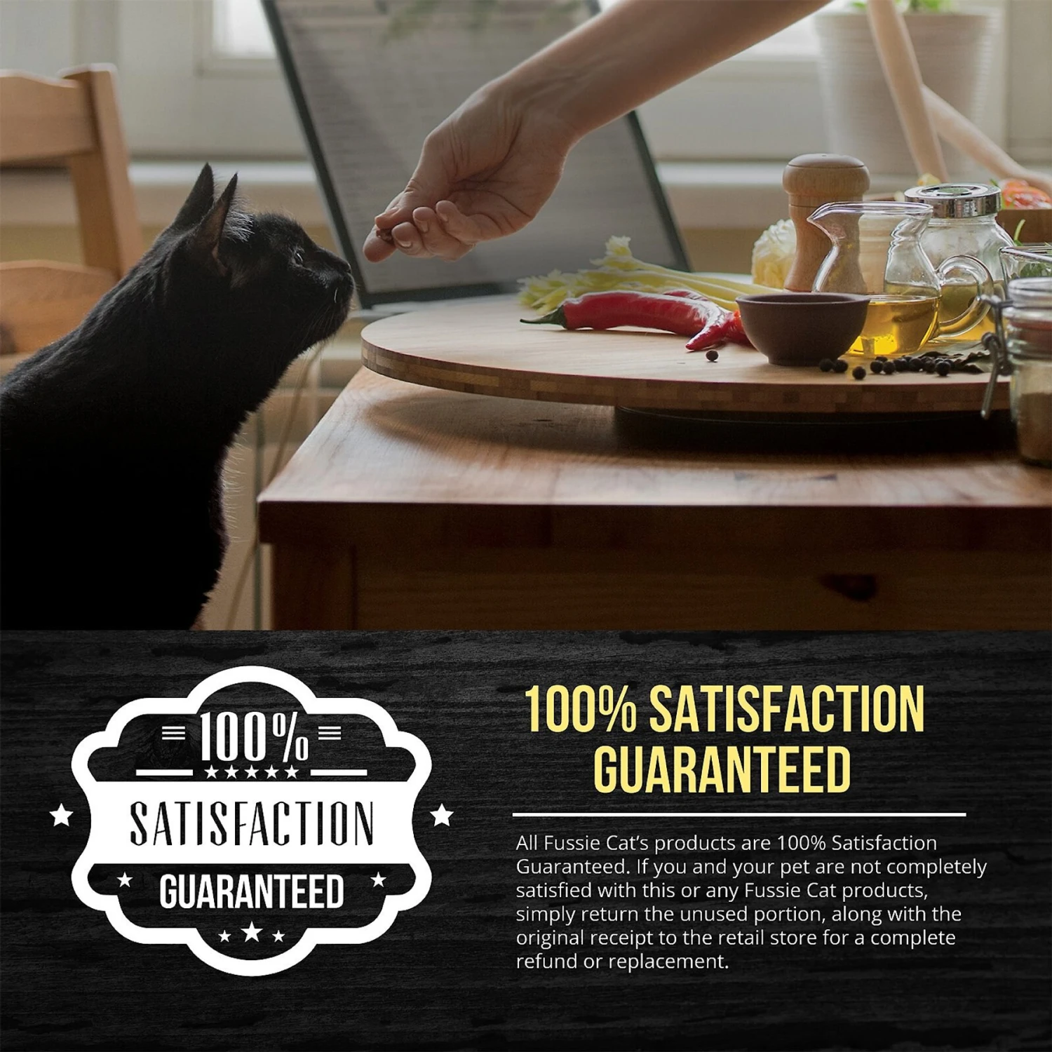 Fussie Cat Market Fresh Chicken & Turkey Recipe Grain-Free Dry Cat Food 7 Fussie Cat Market Fresh Chicken & Turkey Recipe Grain-Free Dry Cat Food - Image 7